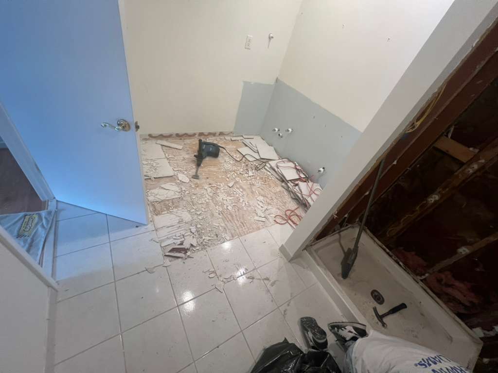 Frameless Glass Shower in Potomac