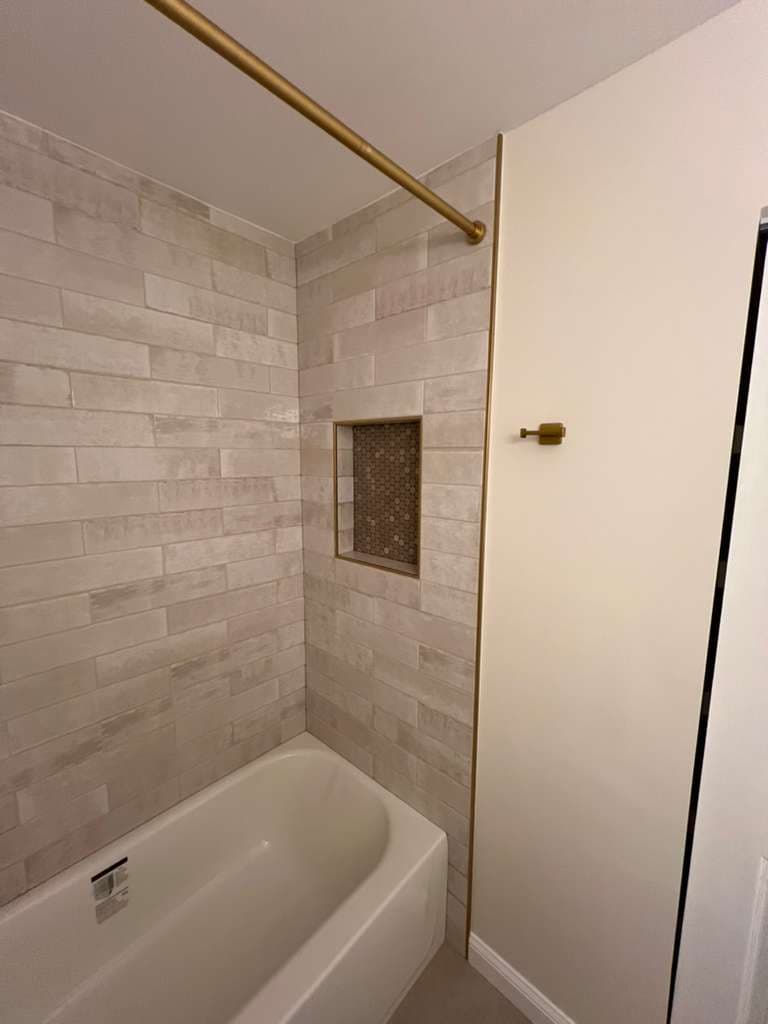 Custom White Vanity in Georgetown