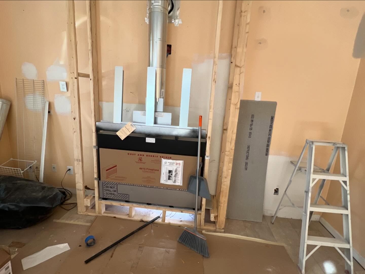 Fireplace, Shelving & TV Installs