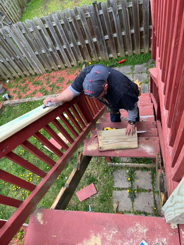 Deck Repair & Step Replacement