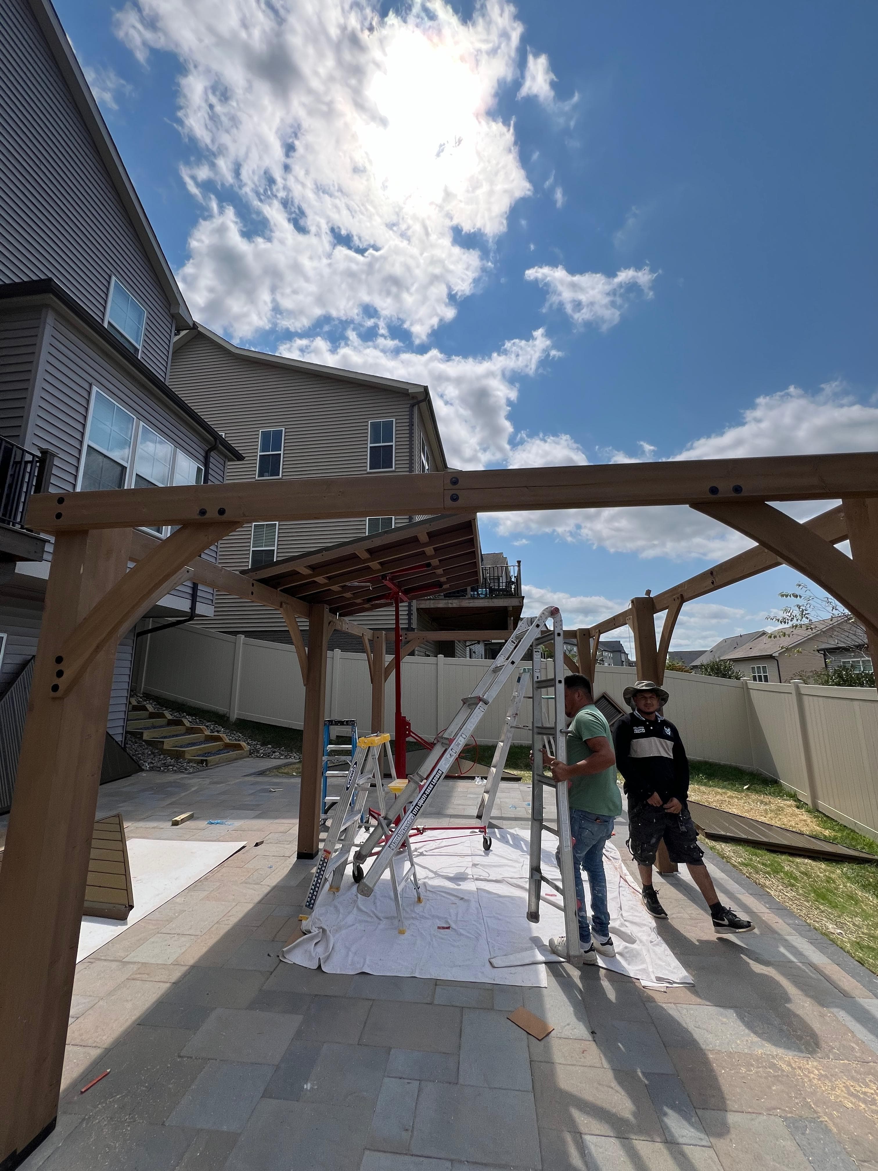 Custom Pergola in Sterling
