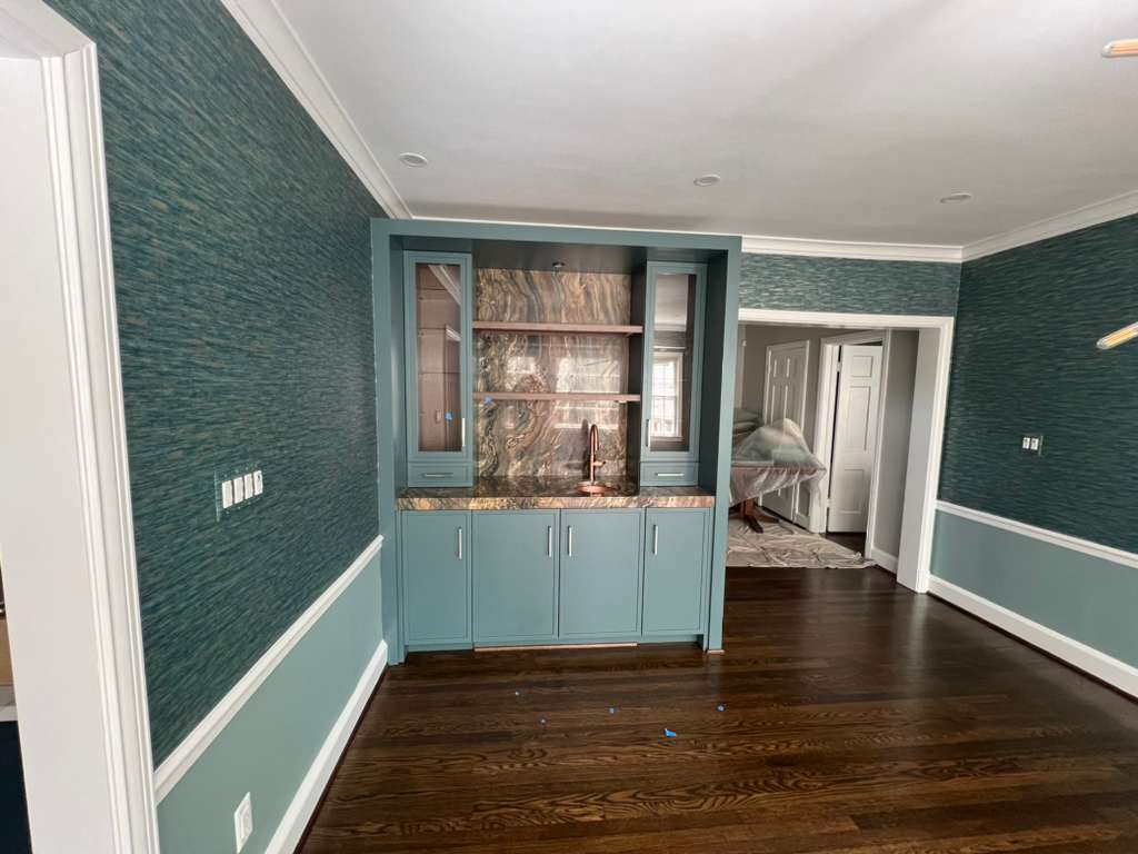 Blue Accent Room in Woodbridge